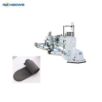 Machine à coudre industrielle de marque réputée, neuve, 4 aiguilles, alimentation par aiguille, 6 fils, pour usage domestique