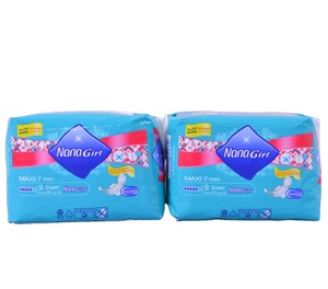 Siêu Mỏng Nữ Bán Buôn Sản Xuất Cotton Anion Vệ Sinh Pad Khăn Ăn Cho Phụ Nữ Với <span class=keywords><strong>Ion</strong></span> Âm - Product Image 5