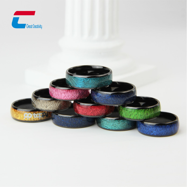 Custom Nfc Key Ring Access Control Ceramic Nfc Smart Ring