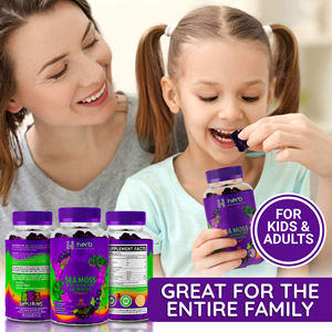 Gomitas de Musgo Marino OEM/ODM, Vitamina B12, Vitamina B3 y Antioxidantes Veganos, Buenas para el Apoyo de la Salud - Product Image 6