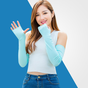 Cycling Arm Sleeves Unisex Anti-Uv Protection Outdoor Sports Camouflage Pattern Fingerless Design - Product Image 2