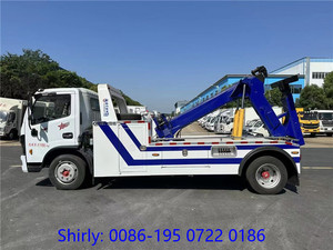 Dongfeng รถบรรทุกพ่วงรถบรรทุกลากขวา8ตันขับบนถนน - Product Image 4