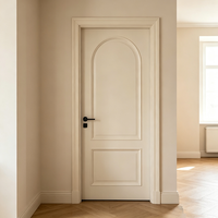 Portes intérieures modernes minimalistes en MDF, surface finie, tailles personnalisées ODM pour la rénovation d'appartements, de chambres, d'hôtels et de villas