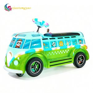 2026 Gran Venta Coche de Choque Infantil para Interiores con Monedas, Estilo Autobús, Nuevo Diseño, Máquina de Juego de Conducción - Product Image 4
