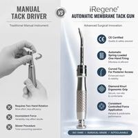 Pashion IRegene Dental Manual Tack Gun Stainless Steel Bone Tack Applicator Operasi Satu Tangan untuk Fiksasi Membran