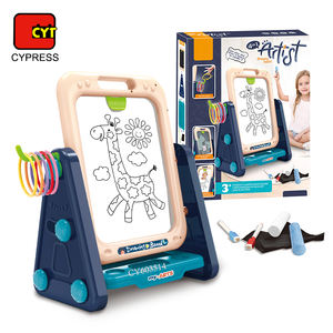 Tablero de dibujo multifunción 2024, tablero de dibujo de juguetes educativos de dos caras para niños pequeños - Product Image 4