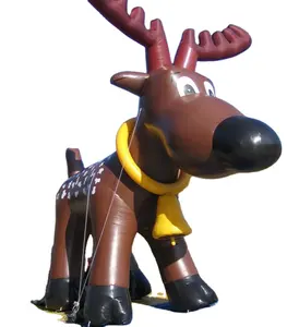 2024 nóng bán khổng lồ Inflatable Moose cho Giáng sinh