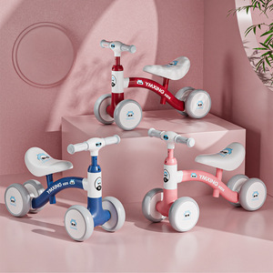 Mini vélo d'équilibre <span class=keywords><strong>pour</strong></span> tout-petits, quatre roues en EVA, voiture d'équilibre <span class=keywords><strong>pour</strong></span> enfants de 8 à 24 <span class=keywords><strong>mois</strong></span> - Product Image 5