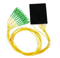 Répartiteur PLC ABS 1x2 1x4 1x8 1x16 SC APC UPC Monomode Fibre Optique Type Cassette FTTH
