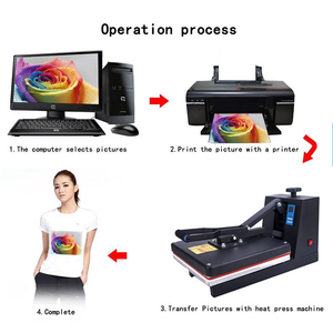 New 38*38 Flat Ironing Press Manual Equipment T-Shirt Heat Transfer Machine with Digital Transfer for Clothing Flatbed Printer - Product Image 6