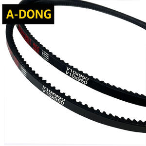 Courroie trapézoïdale en caoutchouc d'alternateur <span class=keywords><strong>AV10</strong></span> Dents de <span class=keywords><strong>moteur</strong></span> 9.5/10.5X835La Courroies de ventilateur OEM personnalisables pour l'automobile - Product Image 1