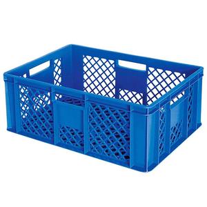 Schrä gboden-Regalwagen Mit 5 Ebenen, BxTxH 1050x500x1880 Mm, 4 Lenkrollen, 2 Rollen Mit Feststellbremse, Bestückt Mit 10 Eurobox - Product Image 5