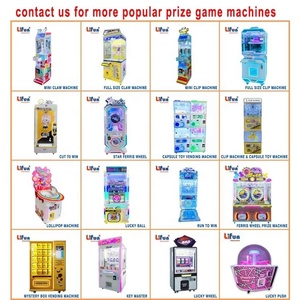 Lifun <span class=keywords><strong>Lucky</strong></span> Gamer Spin, machine à cadeaux rotative à 30 clips, avec 3 compartiments inférieurs, kiosque de distribution de prix à monnayeur pour centres commerciaux - Product Image 6