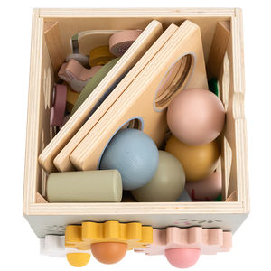 Cubo de Actividades Multifuncional de Madera - Juguete Educativo Montessori para Niños de 5 a 7 Años, Diseño Inteligente - Product Image 2