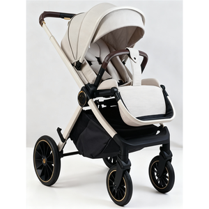 Poussette légère avec siège réversible, pliage à une main, harnais 5 points, poignée réglable, capote, roues en PU BD107 - Product Image 1