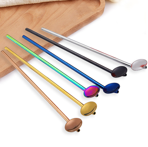 Cuchara de Acero Inoxidable 304 DFS0324, Cuchara para Batir Leche, Té y Café para Bares y Restaurantes, Cuchara Creativa para Postres con Diseño Láser - Product Image 2