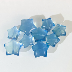 Accesorios de estrella de cinco puntas de Aguamarina Natural, pulsera hecha a mano simple que combina con todo, diseño de joyería, cuentas dispersas XINGX ACC - Product Image 5