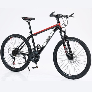 Vélo de montagne <span class=keywords><strong>MINGU</strong></span> 24/26/27 pouces avec frein à disque, fourche à ressort, cadre en acier à haute teneur en carbone, vélo à vitesses variables pour hommes et femmes - Product Image 4