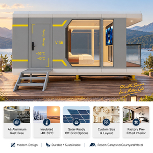 Capsula Abitativa in Alluminio in Vendita Diretta - Casa Modulare Prefabbricata Interamente in Alluminio dal Produttore, Pronta per Resort Alpini - Product Image 5