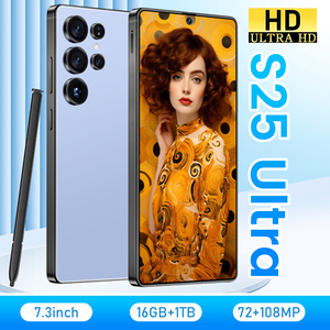2025 gốc S25 siêu 5g điện thoại thông minh Điện thoại di động Stylus ai 16GB + 1TB 7.3inch màn hình Dual Sim mở khóa <span class=keywords><strong>Android</strong></span> điện thoại di động - Product Image 2