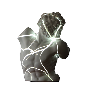 Figura <span class=keywords><strong>de</strong></span> Ángel Guardián <span class=keywords><strong>de</strong></span> Fibra <span class=keywords><strong>de</strong></span> Vidrio Personalizada al por Mayor con Anillo Luminoso, Pieza <span class=keywords><strong>de</strong></span> Arte para Eventos Comerciales en Plazas al Aire Libre - Product Image 5