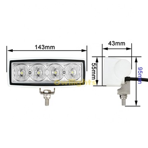 Barra de luz LED COB para coche, parrilla de emergencia, 40W, color blanco, gran oferta - Product Image 6