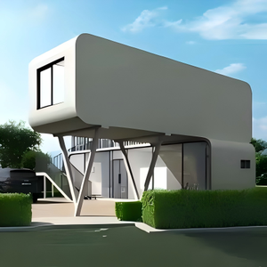 Maisons capsules, cabines modulaires, maisons conteneurs de luxe, conteneurs de 40 pieds avec salle de bain et cuisine, homologuées CE - Product Image 2