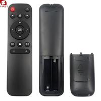 Control Remoto IR sin Función de Aprendizaje para Decodificador, con Código Fijo, Material ABS+Silicona, para Android Box H96 MAX/MXQ/HY300/HY320