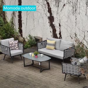 Di lusso italiano divano Nordic Coffee Shop Patio giardino balcone piscina divano Set <span class=keywords><strong>per</strong></span> terrazza all'aperto Hotel cortile soggiorno - Product Image 2