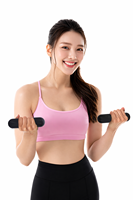 Accessoires de Pilates écologiques personnalisés, ensemble de barres d'haltères en caoutchouc avec sac OPP pour la salle de sport à domicile