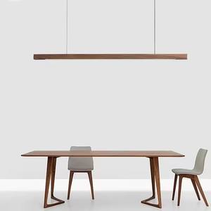 Suspensions LED Modernes en <span class=keywords><strong>Bois</strong></span>, Lustres Minimalistes en <span class=keywords><strong>Bois</strong></span>, Éclairage Accroché pour Salle à Manger, Bureau <span class=keywords><strong>et</strong></span> Bar, <span class=keywords><strong>Luminaire</strong></span> Suspendu - Product Image 5