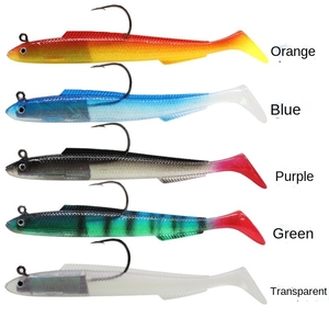 Promotion : <span class=keywords><strong>Leurre</strong></span> souple lesté au plomb 15cm 30g avec yeux 3D, Swimbait à hameçon tranchant, Seuelos <span class=keywords><strong>Salmo</strong></span>, Appât de pêche artificiel - Product Image 2