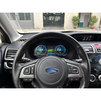 Panel Instrumen LCD Mobil 12,3 inci Digital Cluster untuk Subaru Forester Legacy 2013-2018 Monitor Dashboard Kokpit Speedometer