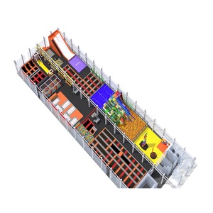 इनडोर पेशेवर कूद बाधाओं पाठ्यक्रम इनडोर Trampoline के लिए पार्क बच्चों वयस्क - Product Image 2