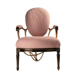 Mobilier contemporain élégant <span class=keywords><strong>Fauteuil</strong></span> d'Appoint pour Salon en Laiton Bronze <span class=keywords><strong>Fauteuil</strong></span> d'Appoint Unique en Velours Rembourrage Papillon pour la Maison - Product Image 3
