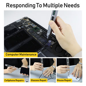 <span class=keywords><strong>Tournevis</strong></span> électrique en aluminium 69 en 1 Poignée de chargement Jeu de <span class=keywords><strong>tournevis</strong></span> électrique de précision <span class=keywords><strong>multi</strong></span>-embouts magnétiques Set d'outils pour ordinateur portable - Product Image 5