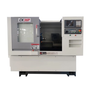 Tự chế nghiêng giường tuyến tính cách CNC máy tiện thiết bị ck36p - Product Image 1