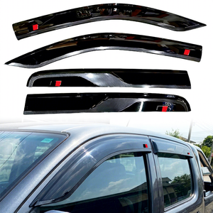 Deflectores de Ventana de Fibra de Carbono ABS GR para Hilux <span class=keywords><strong>Vigo</strong></span> 2005-2015, Protectores Contra la Lluvia, Accesorios Exteriores - Product Image 1
