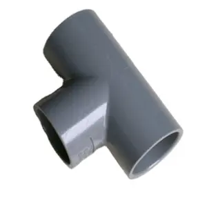 25mm Inspection Tee Fittings Conduit PVC Equal Tee