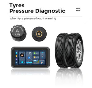 Écran CarPlay pour moto de 6,25 pouces, Android 14 4G avec navigation GPS et positionnement, surveillance de la pression des pneus et <span class=keywords><strong>cam</strong></span>éra embarquée - Product Image 6