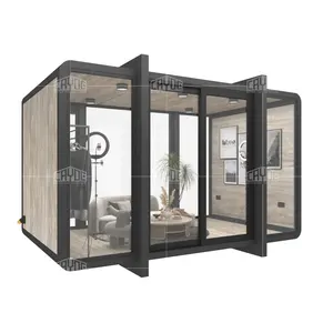 Spezielles Design Quadratmeter mit zwei Etagen und 3 Schlafzimmern 3 Toiletten Kunden spezifischer Stahl konstruktion rahmen Moderne Fertighäuser