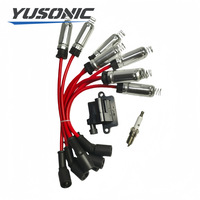 Bobine d'allumage M8-48322R UF271, pack haute tension, câble de distribution, ajustement standard pour Chevrolet