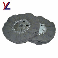 Roda Poles Baja Tahan Karat Yi-Liang YL-NL 320 Grit dengan Lapisan Satin untuk Perhiasan dan Ornamen, Media Pengamplasan