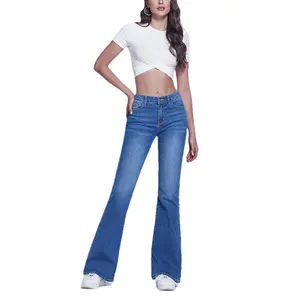 2023 New Fashion Ladies Stretch Jeans High Waist Casual Skinny Flared Pantalones de hombre Jeans for Women