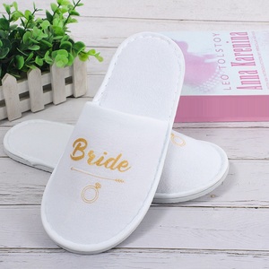 Pantuflas de Novia Desechables, <span class=keywords><strong>Chanclas</strong></span> Desechables para <span class=keywords><strong>Boda</strong></span>, Regalos para Despedida de Soltera, Recuerdos para Damas de Honor - Product Image 3