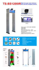 <span class=keywords><strong>Metal</strong></span> tarama kapısı 6/12/18/24/33 algılama bölgeleri <span class=keywords><strong>metal</strong></span> dedektörü ile uzaktan kumanda ile - Product Image 5