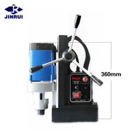 Perceuse magnétique JINRUI 50MM-55MM Perceuse magnétique portable électrique à vitesse variable