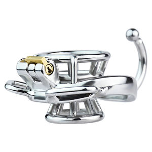 Gabbia per Pene FRRK, Gabbia di Castità Maschile con Cintura per Denial Erettile, Giocattoli Sessuali BDSM per Coppie - Product Image 5