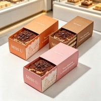 Boîte pliable jaune personnalisée alimentaire sûre impression vive OEM design pour boîte cadeau biscuits café premium