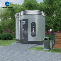 Toilette et salle de douche modulaires préfabriquées personnalisées pour l'extérieur